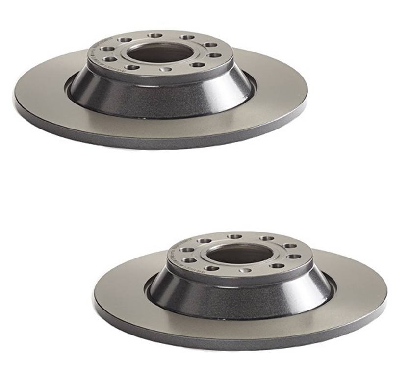 Audi Brembo Brake Kit - Pads and Rotors Rear (302mm) (Low-Met) 8E0698451J - Brembo 1539299KIT